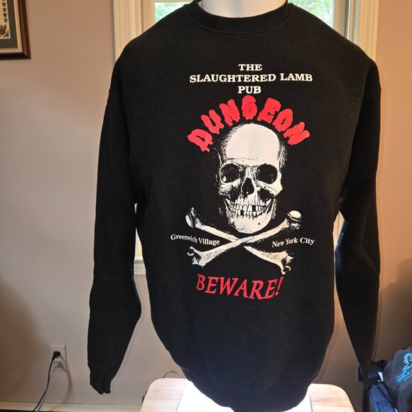 The Slaughtered Lamb Pub Vintage Greenwich Village NYC Sweatshirt XL - Picture 3 of 4